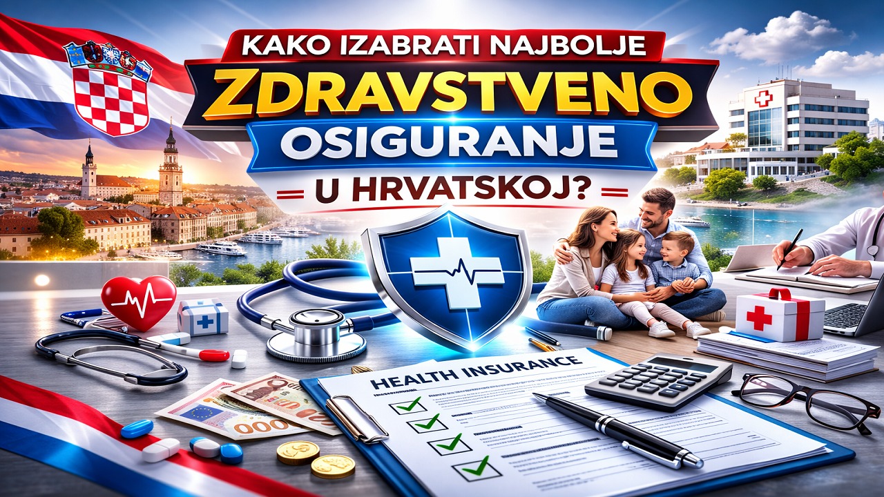 Kako izabrati najbolje zdravstveno osiguranje u Hrvatskoj?