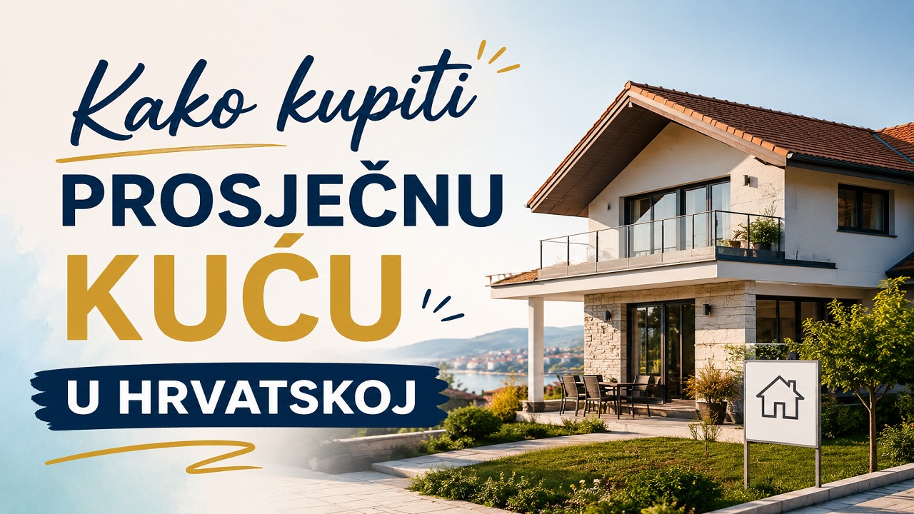 Kako kupiti prosječnu kuću u Hrvatskoj – Potpuni vodič za sigurnu kupnju u 2026