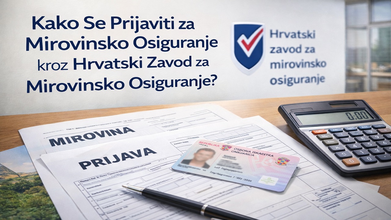 Kako Se Prijaviti za Mirovinsko Osiguranje kroz Hrvatski Zavod za Mirovinsko Osiguranje?