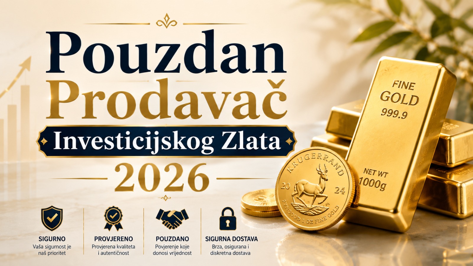 Kako Prepoznati Pouzdanog Prodavača Investicijskog Zlata u 2026. Godini