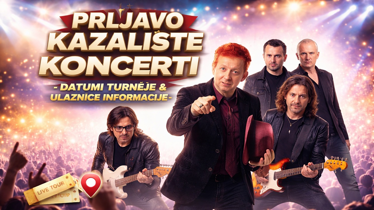 Prljavo Kazalište Koncerti 2026: Datumi Turneje, Ulaznice i Najnovije Informacije